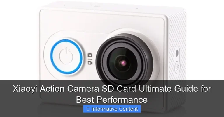 Xiaoyi Action Camera SD Card Ultimate Guide for Best Performance
