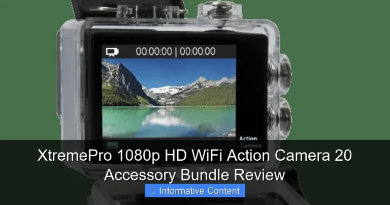 XtremePro 1080p HD WiFi Action Camera 20 Accessory Bundle Review