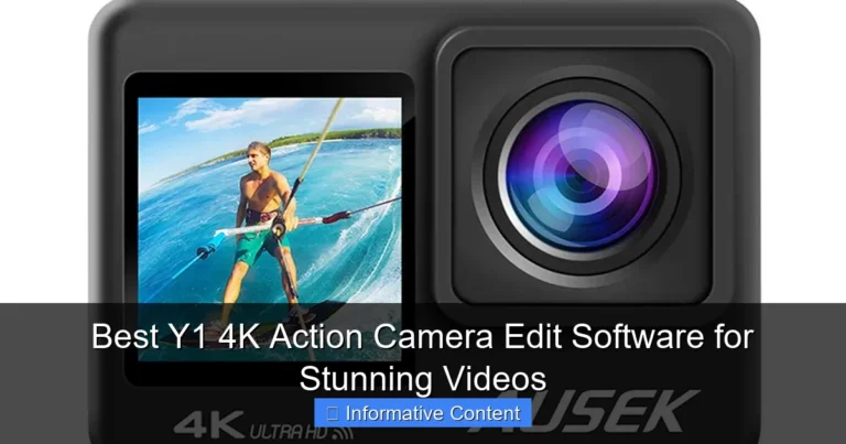 Best Y1 4K Action Camera Edit Software for Stunning Videos