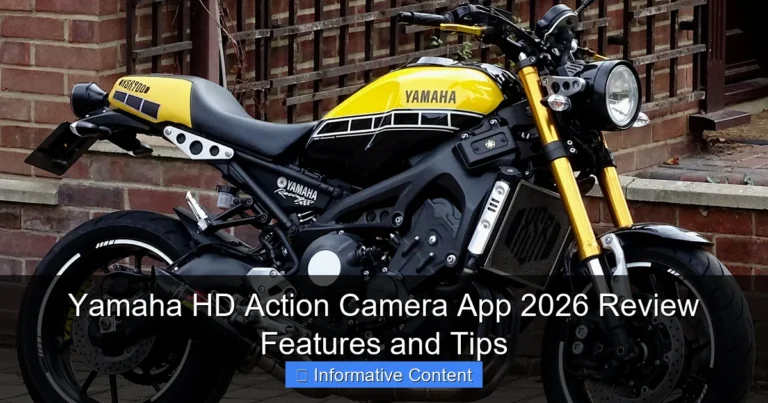 Yamaha HD Action Camera App 2026 Review Features and Tips