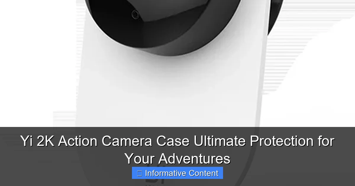 Yi 2K Action Camera Case Ultimate Protection for Your Adventures