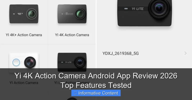 Yi 4K Action Camera Android App Review 2026 Top Features Tested