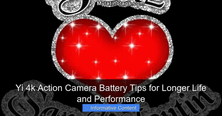 Yi 4k Action Camera Battery Tips for Longer Life and Performance