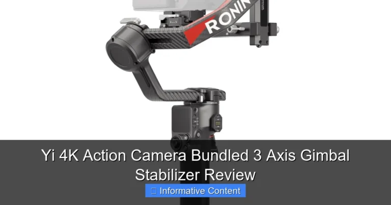 Yi 4K Action Camera Bundled 3 Axis Gimbal Stabilizer Review