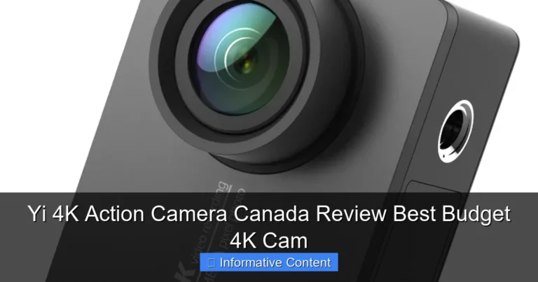 Yi 4K Action Camera Canada Review Best Budget 4K Cam