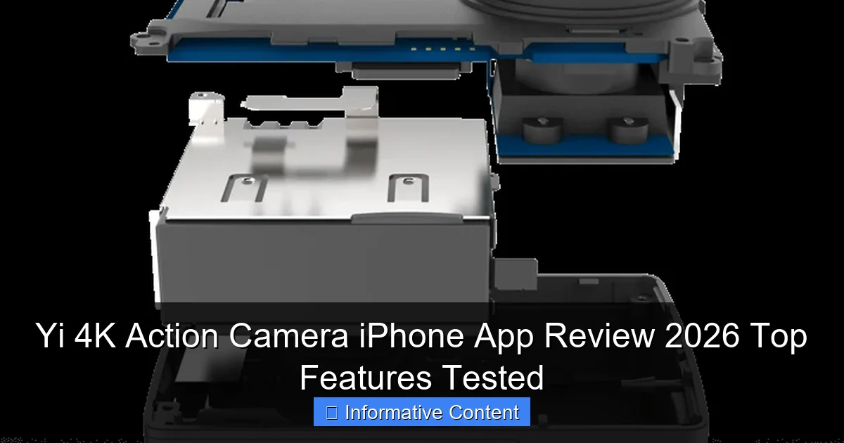 Yi 4K Action Camera iPhone App Review 2026 Top Features Tested