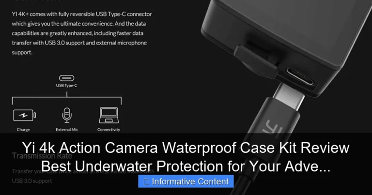 Yi 4k Action Camera Waterproof Case Kit Review Best Underwater Protection for Your Adve...