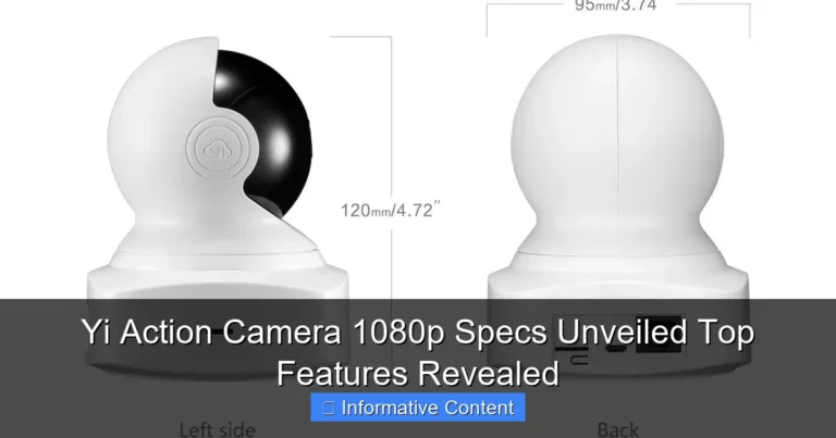 Yi Action Camera 1080p Specs Unveiled Top Features Revealed