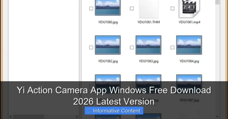 Yi Action Camera App Windows Free Download 2026 Latest Version