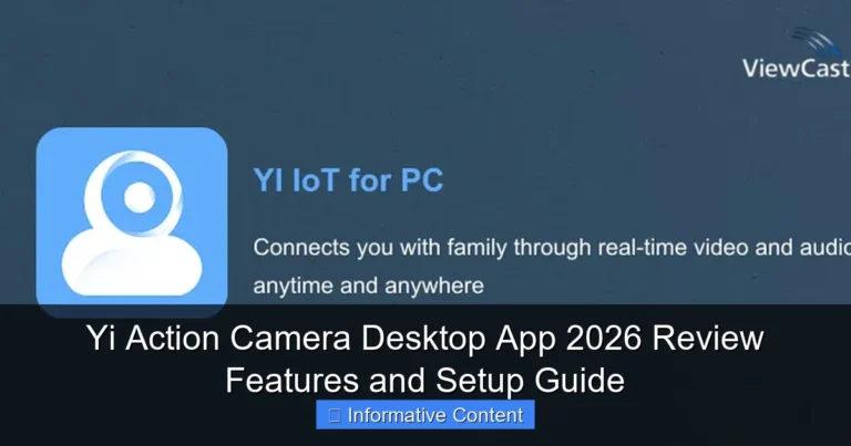 Yi Action Camera Desktop App 2026 Review Features and Setup Guide