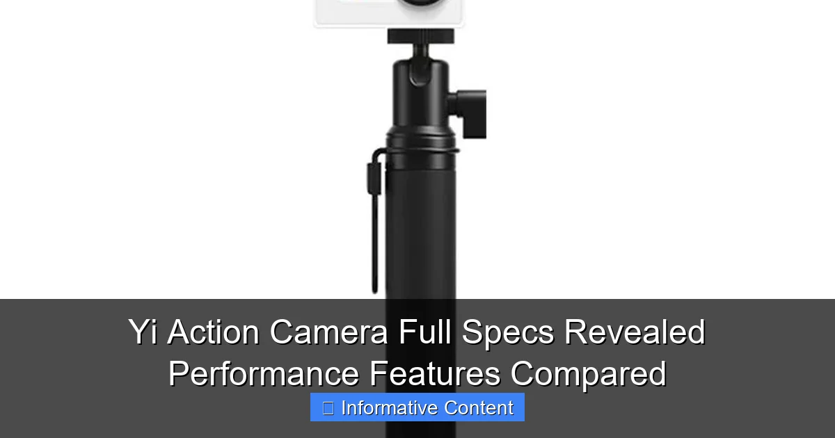 Yi Action Camera Full Specs Revealed Performance Features Compared