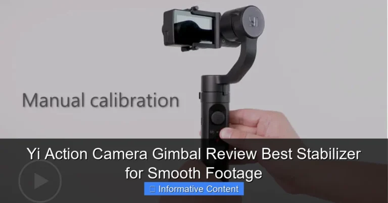 Yi Action Camera Gimbal Review Best Stabilizer for Smooth Footage