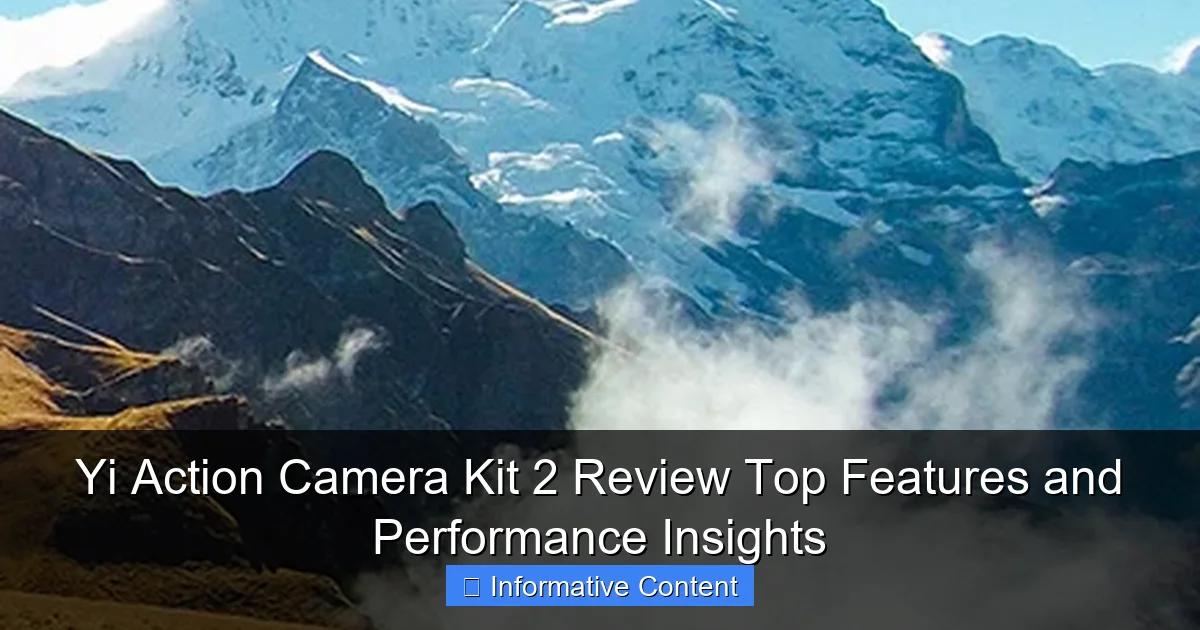 Yi Action Camera Kit 2 Review Top Features and Performance Insights