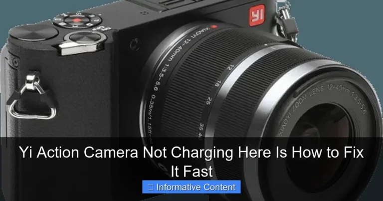 Yi Action Camera Not Charging Here Is How to Fix It Fast