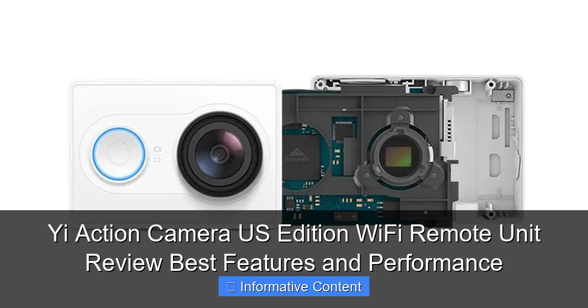 Yi Action Camera US Edition WiFi Remote Unit Review Best Features and Performance