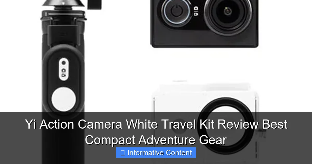 Yi Action Camera White Travel Kit Review Best Compact Adventure Gear