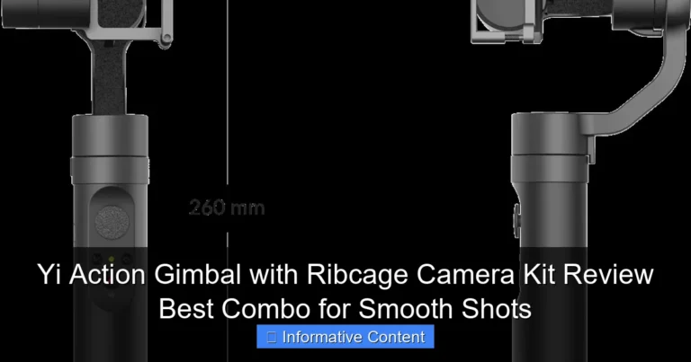 Yi Action Gimbal with Ribcage Camera Kit Review Best Combo for Smooth Shots