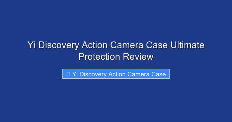Yi Discovery Action Camera Case Ultimate Protection Review