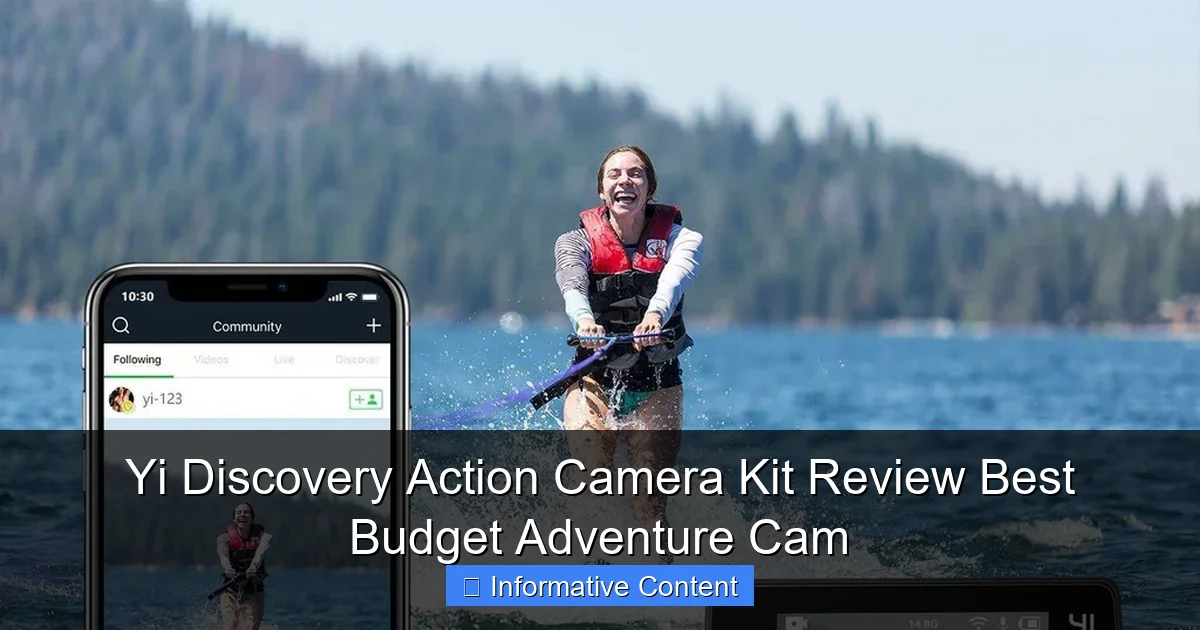 Yi Discovery Action Camera Kit Review Best Budget Adventure Cam