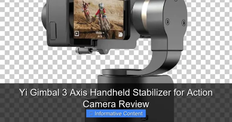 Yi Gimbal 3 Axis Handheld Stabilizer for Action Camera Review