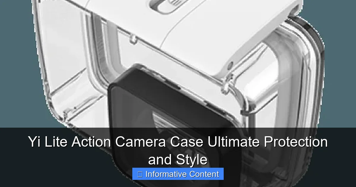 Yi Lite Action Camera Case Ultimate Protection and Style