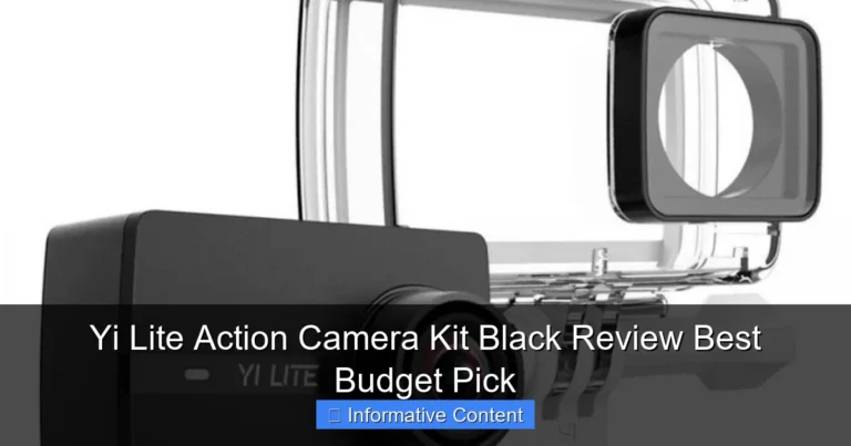 Yi Lite Action Camera Kit Black Review Best Budget Pick