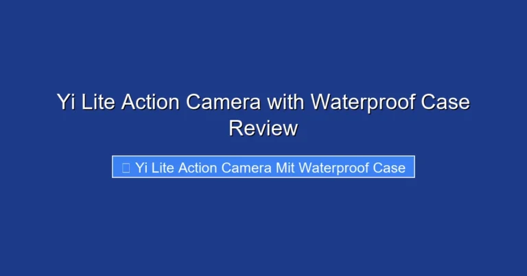 Yi Lite Action Camera with Waterproof Case Review