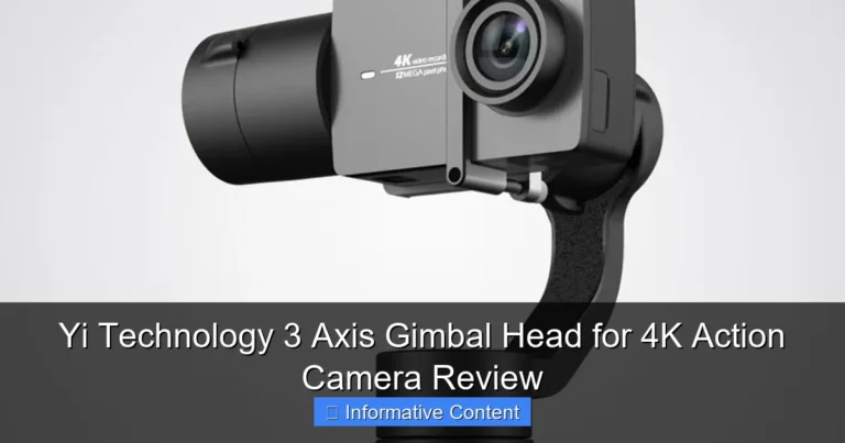Yi Technology 3 Axis Gimbal Head for 4K Action Camera Review