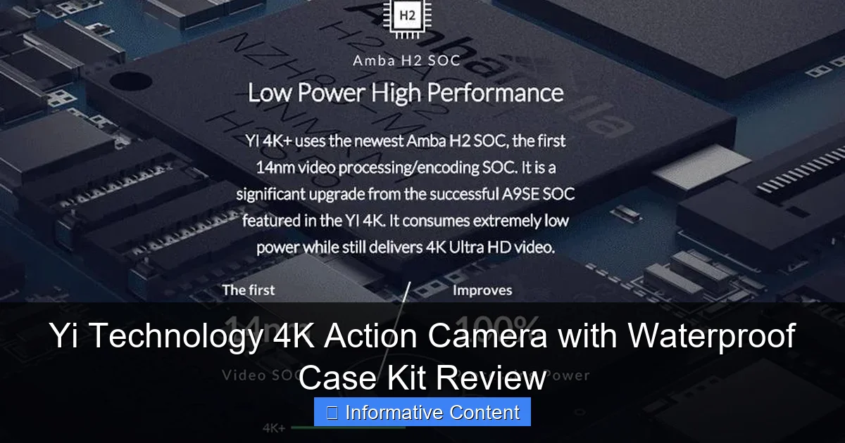 Yi Technology 4K Action Camera with Waterproof Case Kit Review