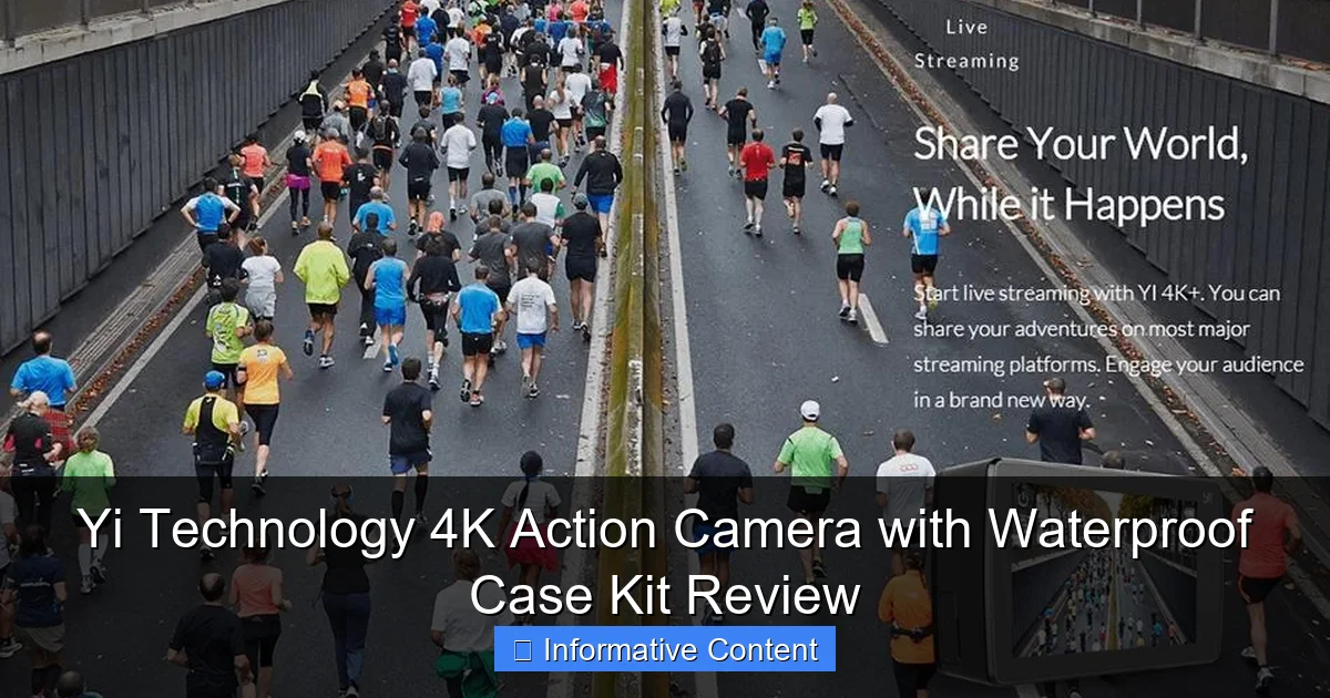 Yi Technology 4K Action Camera with Waterproof Case Kit Review