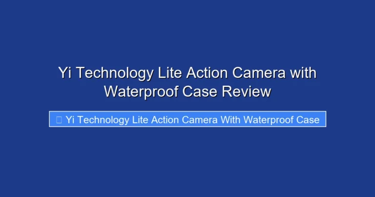 Yi Technology Lite Action Camera with Waterproof Case Review