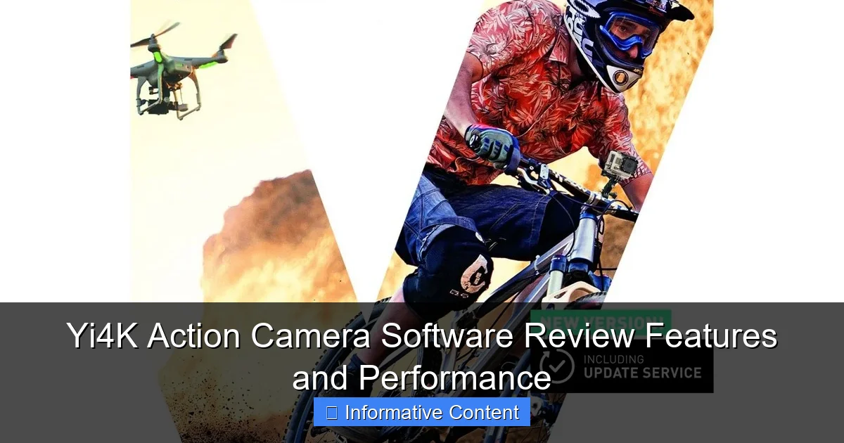 Yi4K Action Camera Software Review Features and Performance