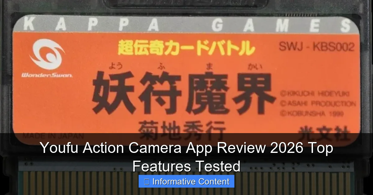 Youfu Action Camera App Review 2026 Top Features Tested