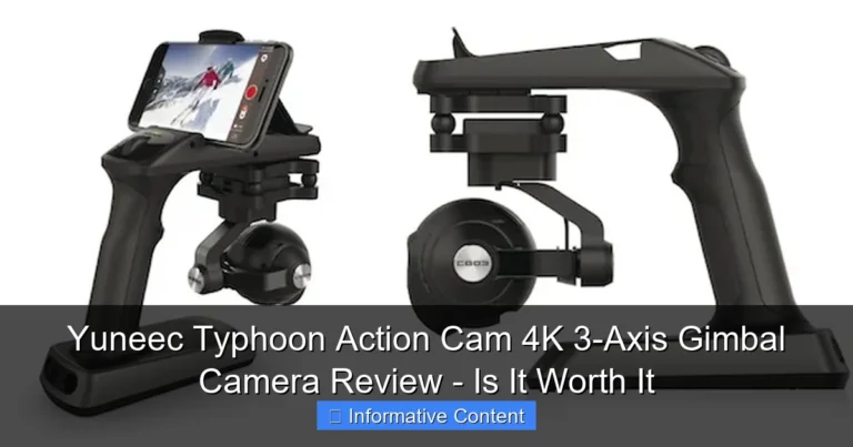 Yuneec Typhoon Action Cam 4K 3-Axis Gimbal Camera Review - Is It Worth It