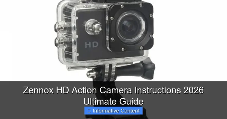 Zennox HD Action Camera Instructions 2026 Ultimate Guide