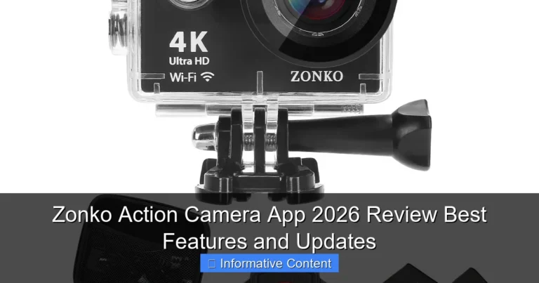 Zonko Action Camera App 2026 Review Best Features and Updates