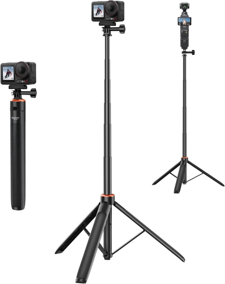 53.5″ Osmo Action Selfie Stick Tripod Review 2026: Best 2-in-1 for DJI Action Ca