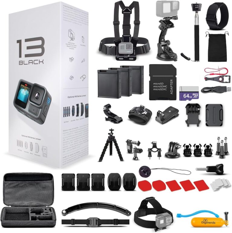 GoPro HERO13 Black Review 2026: Ultimate Waterproof Action Camera with 50-Piece