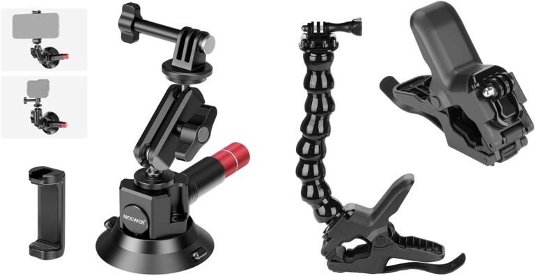 NEEWER CA104 3″ Suction Cup Camera Mount Review 2026: Best Sturdy Mount for Acti