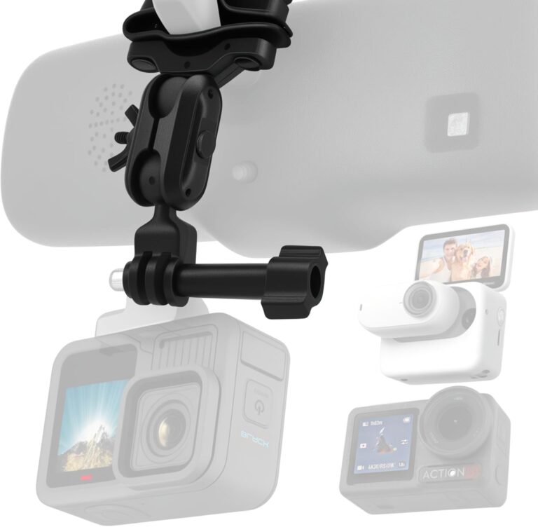 Vehicle Mount for GoPro/Insta360/DJI Review 2026: Best Rearview Mirror Mount for