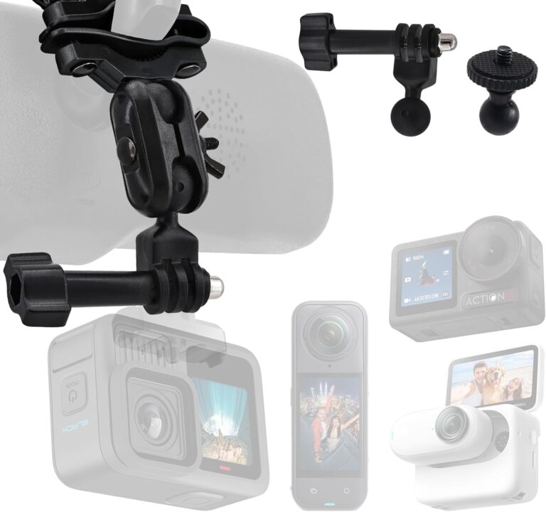 Vehicle Mount for GoPro/Insta360/DJI Review 2026: Best Rearview Mirror Holder fo