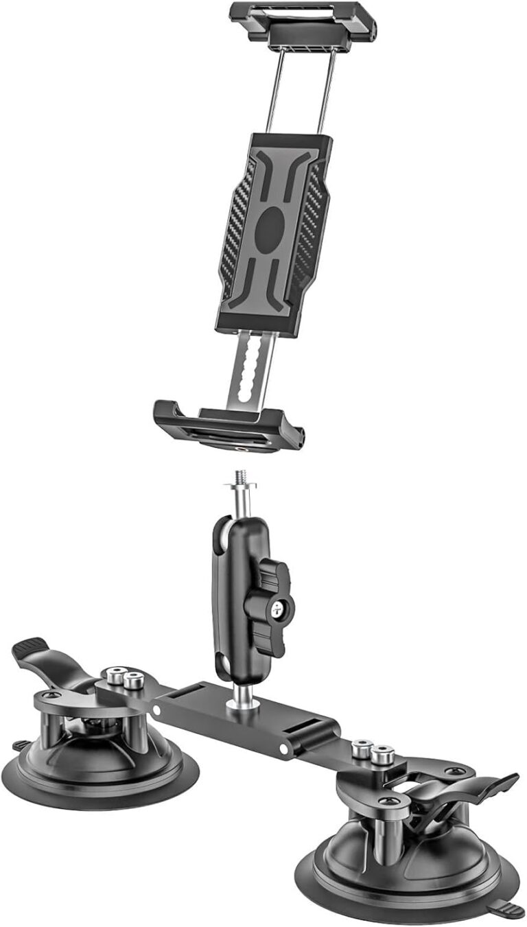 Dual Suction Cup Camera Mount Review 2026: Best Heavy Duty Car Mount with Tablet