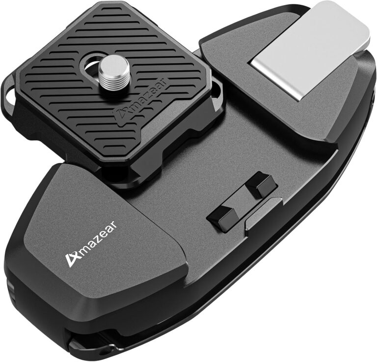 AMAZEAR Camera Backpack Clip Review 2026: Best Quick Release DSLR Strap Mount?