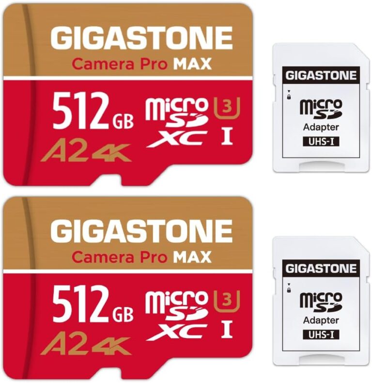 GIGASTONE 512GB Micro SD Card 2-Pack Review 2026: Best A2 V30 Memory for GoPro?