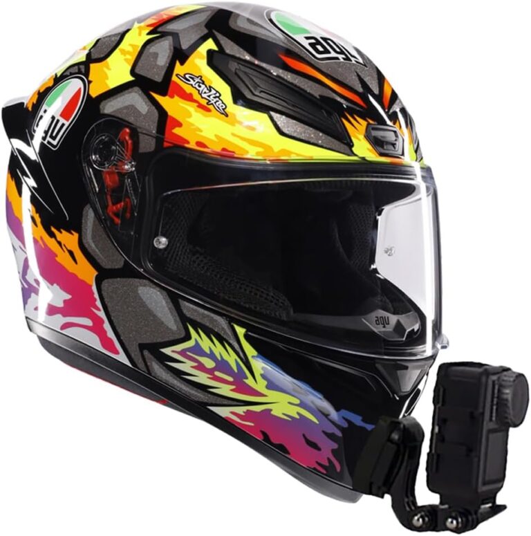 AGV K1S Chin Mount Review 2026: Best Carbon Fiber Camera Bracket for K1S Helmet?