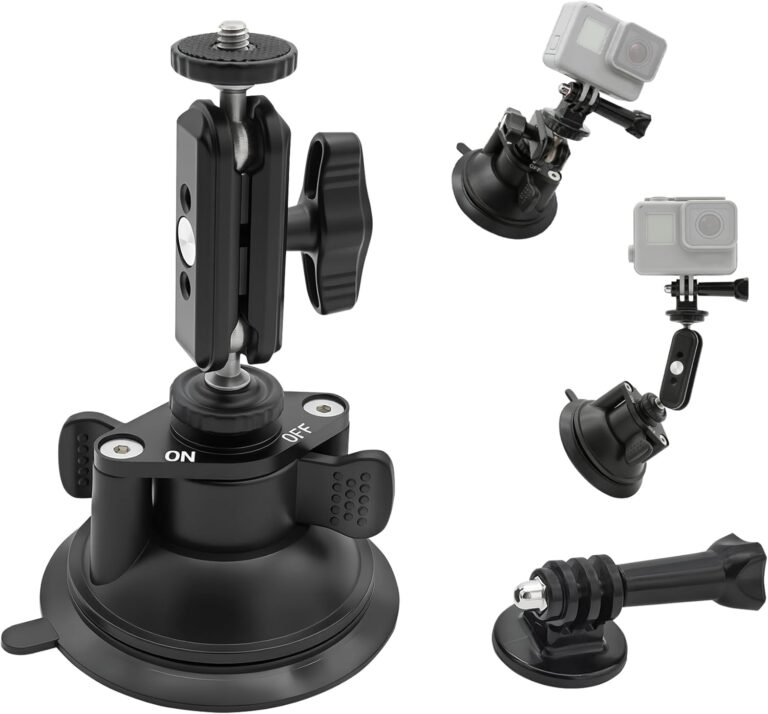 Double Layer Suction Cup Mount Review 2026: Best 360° Rotating Camera Arm for Go