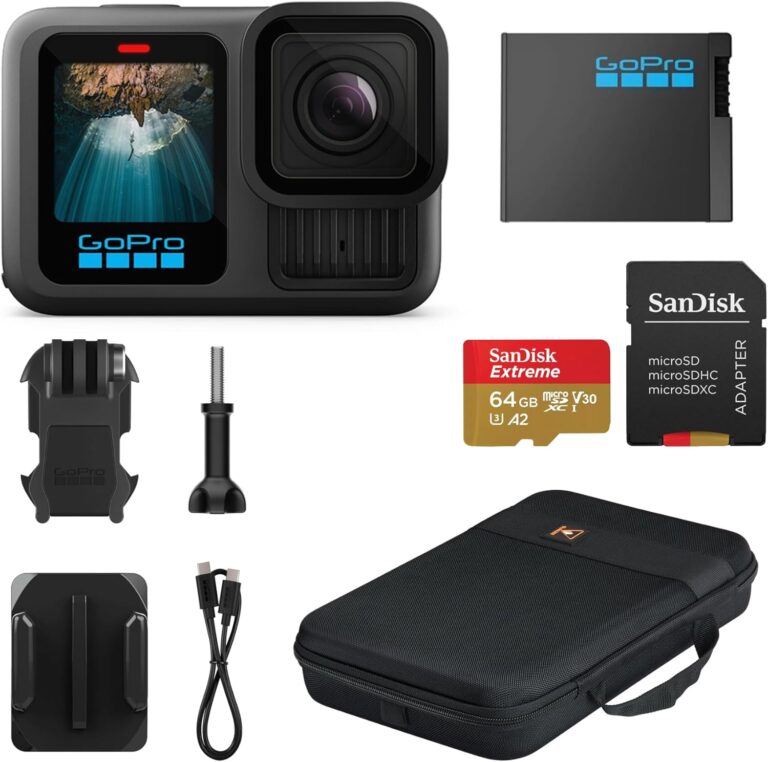 GoPro HERO13 Black Review 2026: Best 5.3K60 Action Camera Bundle with 64GB Card