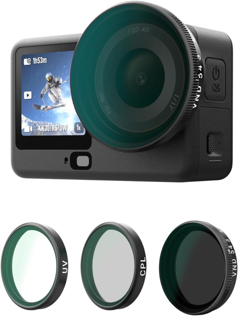 TELESIN Filter Kit for DJI Osmo Action 6 – VND 2 Review 2026: Best VND Filter fo